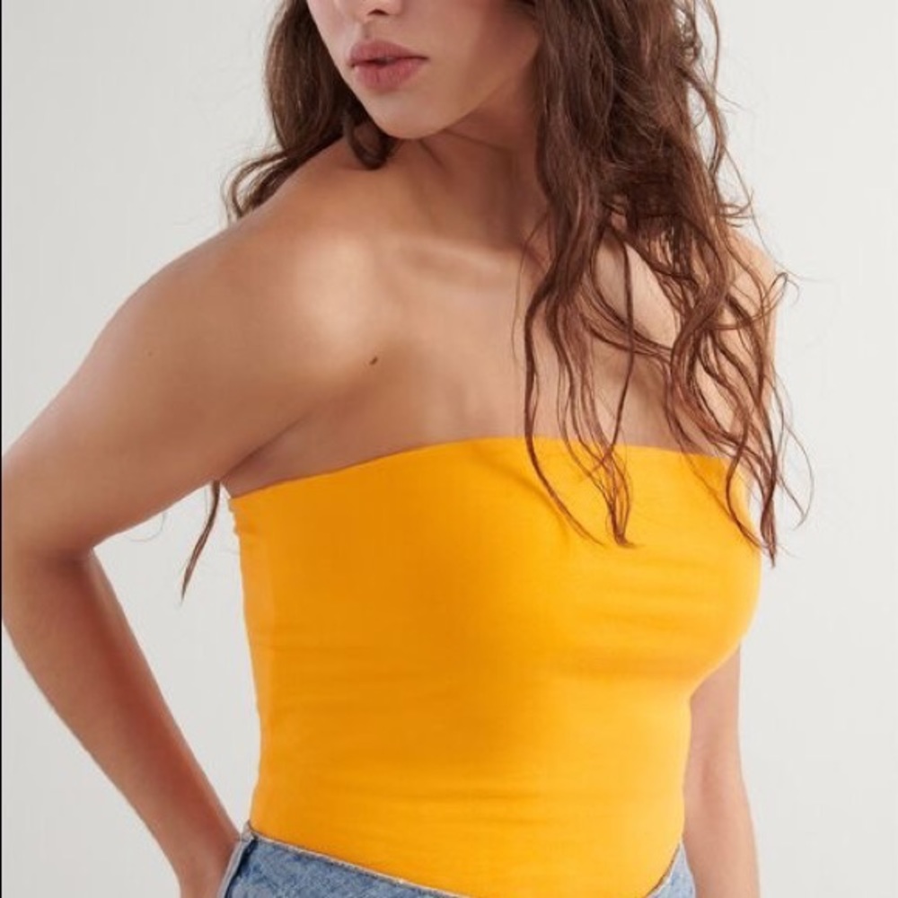 Yellow Tube Top